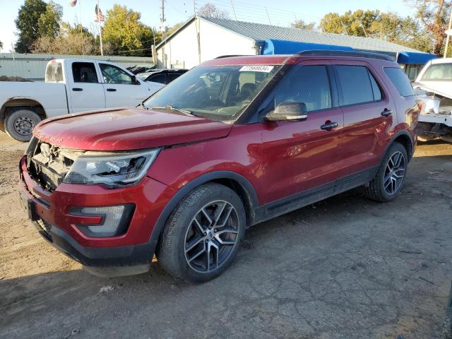 FORD EXPLORER S 2016 with VIN 1FM5K8GT8GGA09427 - Photo from auction
