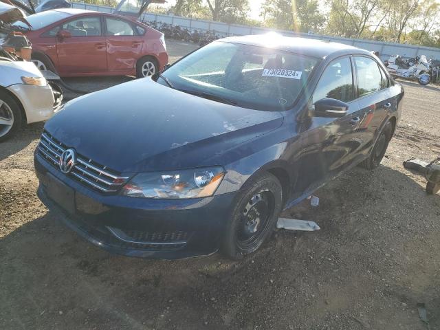 Photo 1 from auction – 2013 VOLKSWAGEN PASSAT S with VIN 1VWAP7A34DC063010