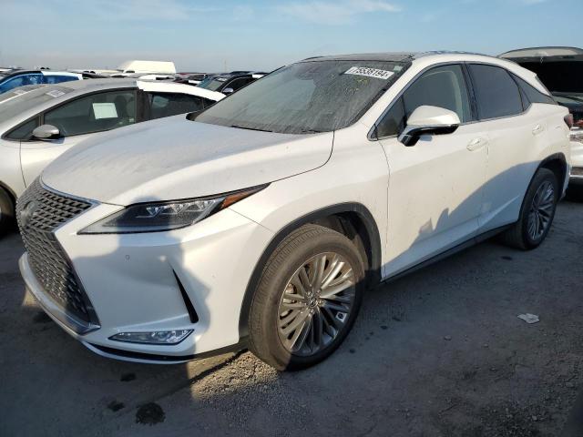 LEXUS RX 350 2021 with VIN 2T2JZMAA8MC187634 - Photo from auction