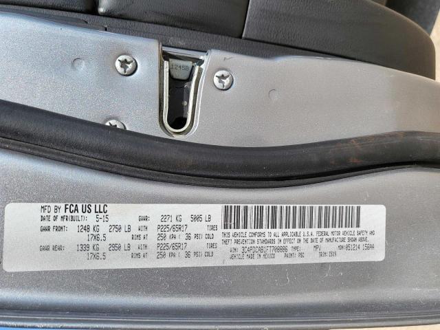 Photo 10 from auction – 2015 DODGE JOURNEY SE with VIN 3C4PDCAB1FT708886