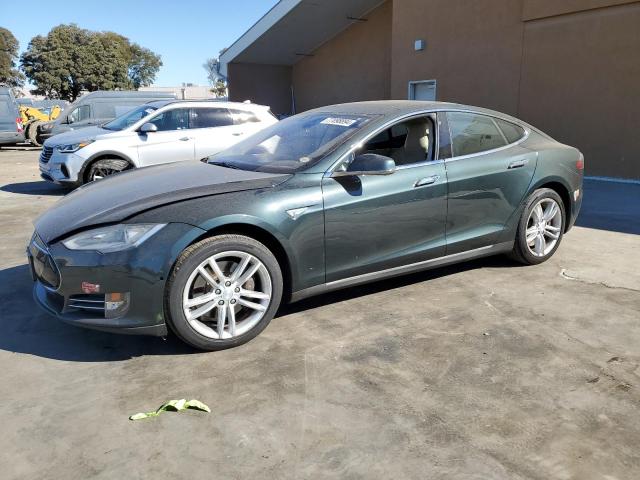 TESLA MODEL S 2014 with VIN 5YJSA1H18EFP53907 - Photo from auction