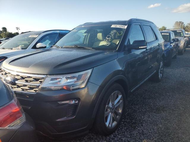 FORD EXPLORER X 2018 with VIN 1FM5K7D85JGB85210 - Photo from auction