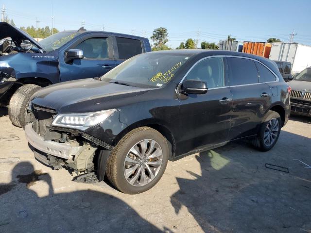 ACURA MDX TECHNO 2014 with VIN 5FRYD3H44EB007671 - Photo from auction