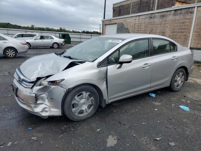 Photo 1 from auction – 2012 HONDA CIVIC HYBR with VIN JHMFB4F26CS009619