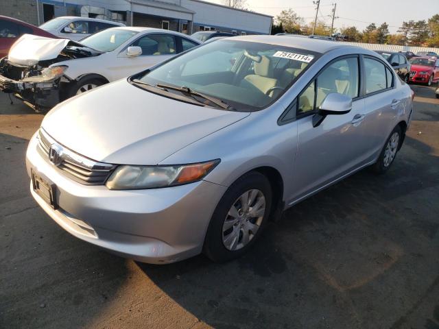 HONDA CIVIC LX 2012 with VIN 2HGFB2F50CH320679 - Photo from auction