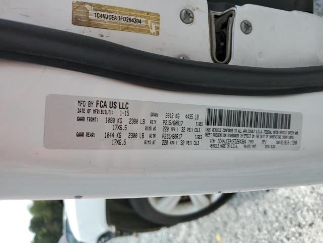 Photo 14 from auction – 2015 JEEP COMPASS LA with VIN 1C4NJCEA1FD264304