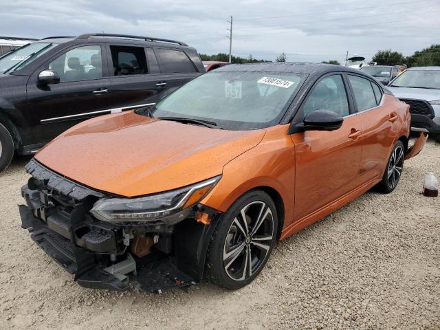 NISSAN SENTRA SR 2020 with VIN 3N1AB8DV4LY282806 - Photo from auction