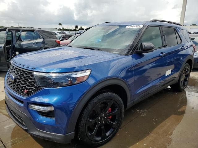 FORD EXPLORER S 2020 with VIN 1FM5K8GC4LGA89271 - Photo from auction