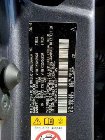 Photo 14 from auction – 2019 LEXUS RX 450H BA with VIN 2T2BGMCA3KC043302