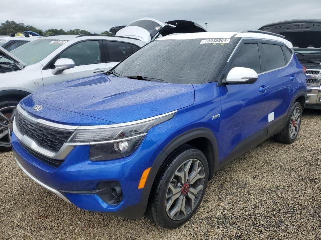 KIA SELTOS S 2021 with VIN KNDEUCA21M7056196 - Photo from auction