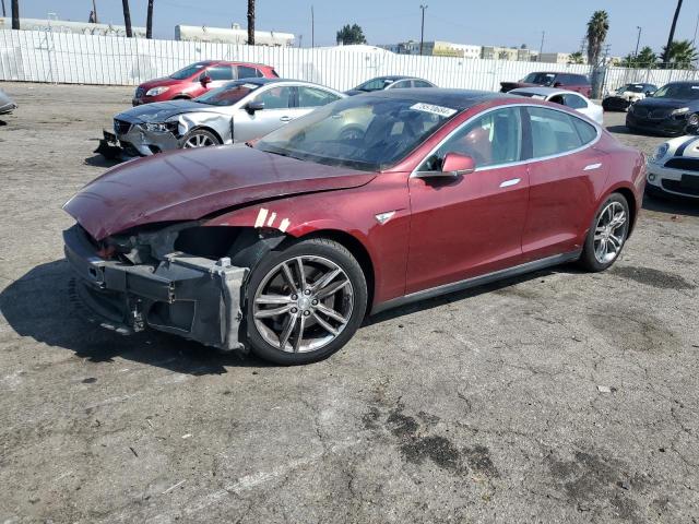 TESLA MODEL S 2012 with VIN 5YJSA1DN5CFS01030 - Photo from auction