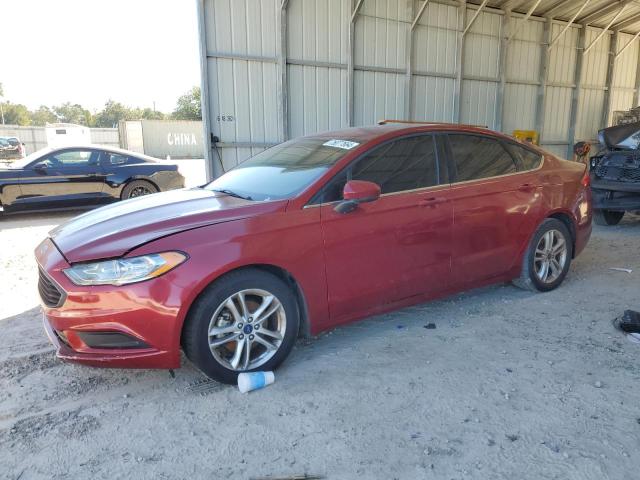 FORD FUSION SE 2018 with VIN 3FA6P0HDXJR265478 - Photo from auction