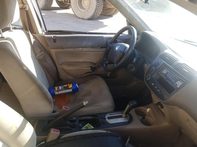 Photo 10 from auction – 2001 HONDA CIVIC DX with VIN 2HGES16341H903693