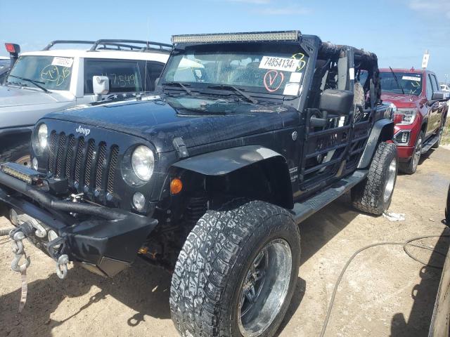 JEEP WRANGLER U 2014 with VIN 1C4BJWDG3EL201879 - Photo from auction