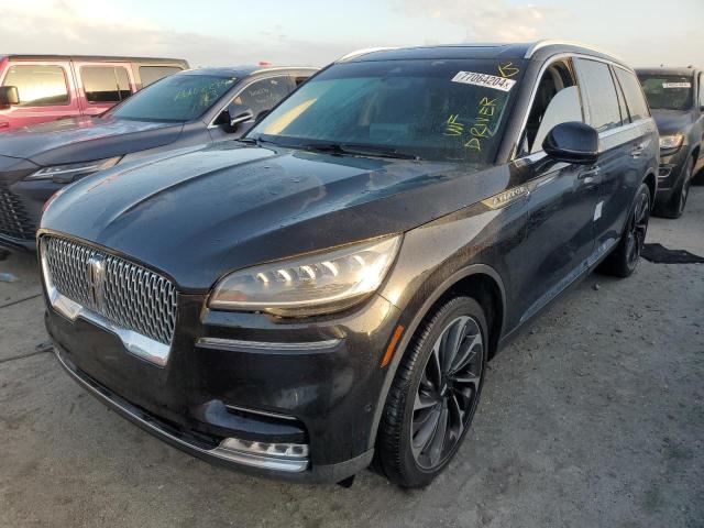 LINCOLN AVIATOR RE 2020 with VIN 5LM5J7WC5LGL22036 - Photo from auction
