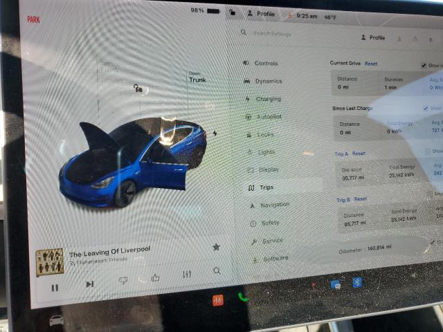 Photo 9 from auction – 2018 TESLA MODEL 3 with VIN 5YJ3E1EA3JF102689