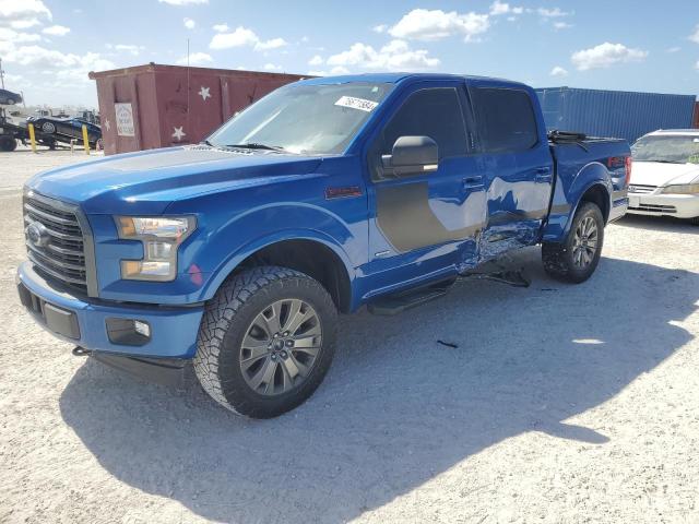 FORD F150 SUPER 2017 with VIN 1FTEW1EP2HFB06202 - Photo from auction