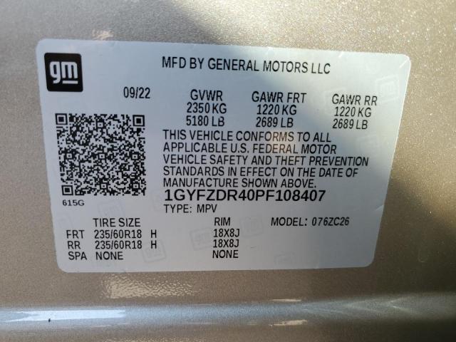 Photo 14 from auction – 2023 CADILLAC XT4 PREMIU with VIN 1GYFZDR40PF108407