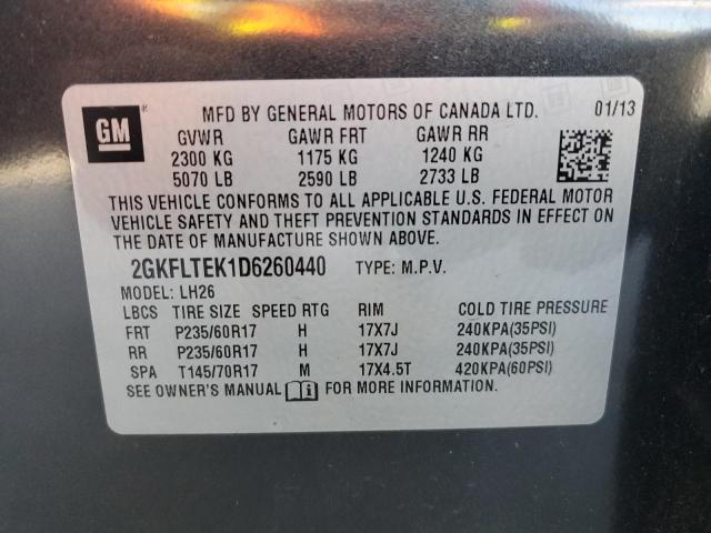Фото 14 с аукциона – 2013 GMC TERRAIN SL с VIN 2GKFLTEK1D6260440
