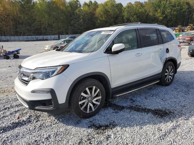 HONDA PILOT EXL 2021 with VIN 5FNYF6H54MB003740 - Photo from auction