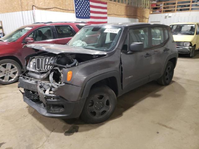 JEEP RENEGADE S 2017 with VIN ZACCJBAB7HPF94968 - Photo from auction
