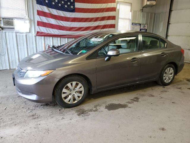 HONDA CIVIC LX 2012 with VIN 2HGFB2F55CH529478 - Photo from auction