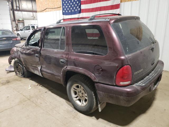 Photo 2 from auction – 2003 DODGE DURANGO SL with VIN 1D4HS48N93F579451