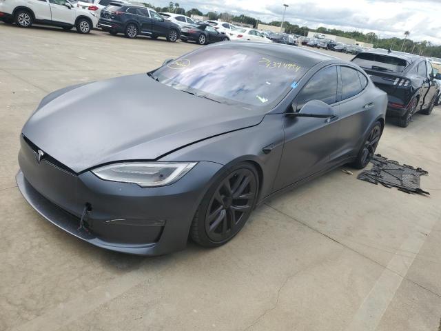 TESLA MODEL S 2021 with VIN 5YJSA1E62MF440060 - Photo from auction