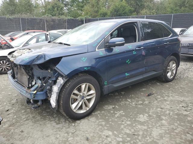 FORD EDGE SEL 2017 with VIN 2FMPK4J81HBB09724 - Photo from auction