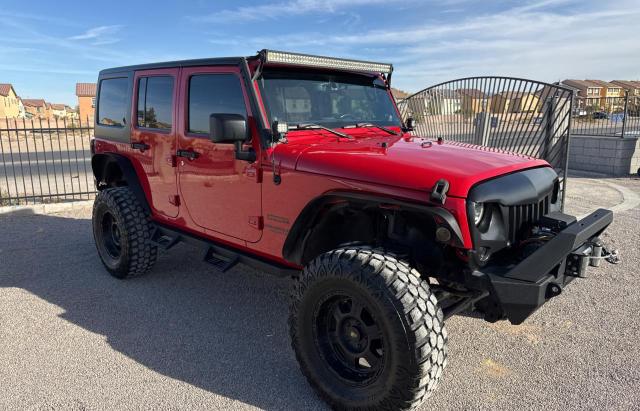 JEEP WRANGLER U 2014 with VIN 1C4BJWDG5EL223687 - Photo from auction