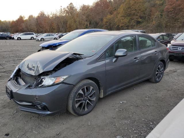 HONDA CIVIC EXL 2013 with VIN 19XFB2F96DE267467 - Photo from auction