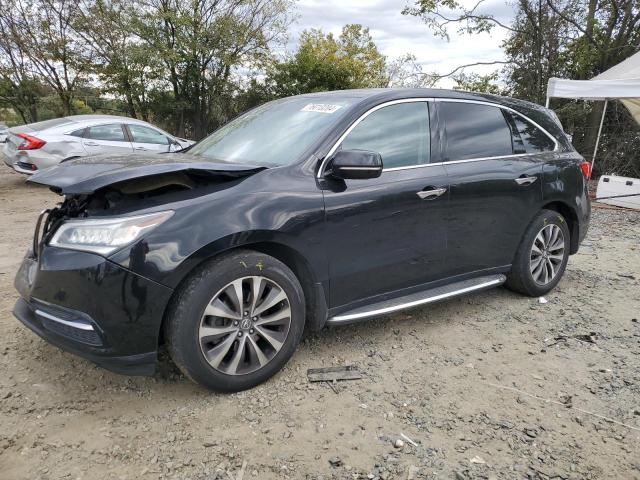 ACURA MDX TECHNO 2016 with VIN 5FRYD4H41GB012867 - Photo from auction