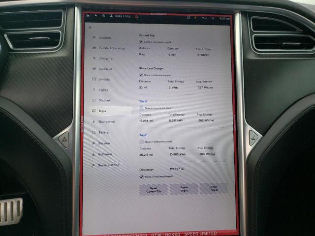 Photo 9 from auction – 2016 TESLA MODEL S with VIN 5YJSA1E29GF174327
