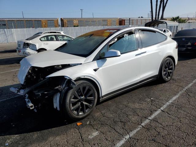 TESLA MODEL X 2022 with VIN 7SAXCAE52NF351374 - Photo from auction