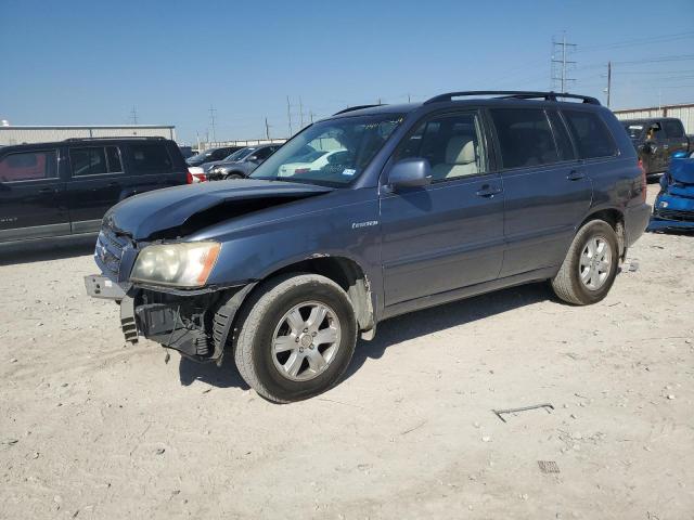 TOYOTA HIGHLANDER 2003 with VIN JTEGF21A230107700 - Photo from auction