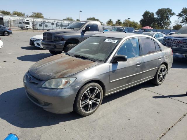 HONDA CIVIC LX 2005 with VIN 2HGES15585H501247 - Photo from auction