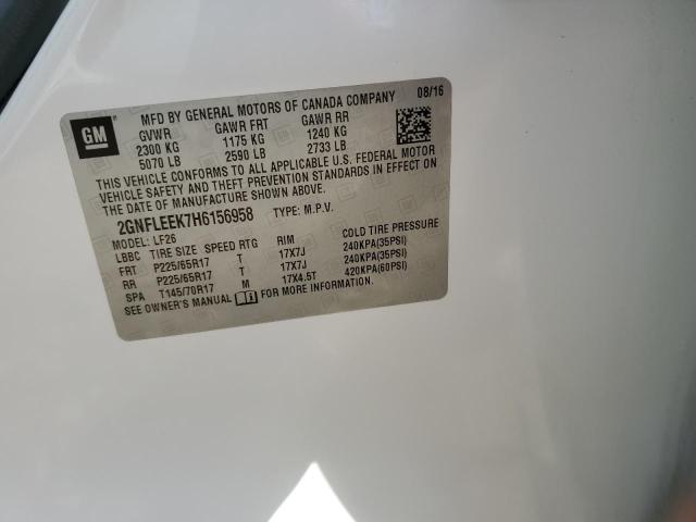 Photo 14 from auction – 2017 CHEVROLET EQUINOX LS with VIN 2GNFLEEK7H6156958