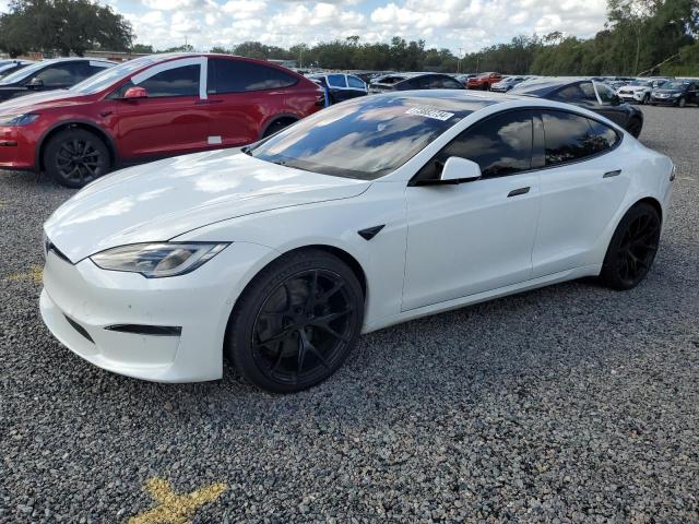TESLA MODEL S 2021 with VIN 5YJSA1E60MF439859 - Photo from auction