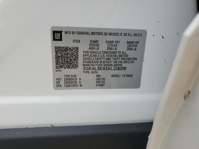 Photo 14 from auction – 2019 GMC TERRAIN DE with VIN 3GKALSEX1KL118209