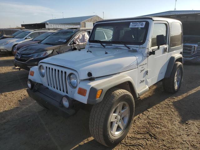 JEEP WRANGLER / 2000 with VIN 1J4FA49S2YP713725 - Photo from auction
