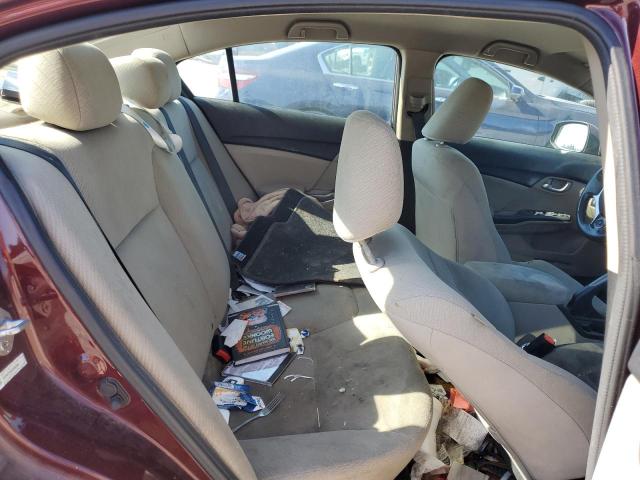 Photo 10 from auction – 2013 HONDA CIVIC LX with VIN 19XFB2F5XDE064384