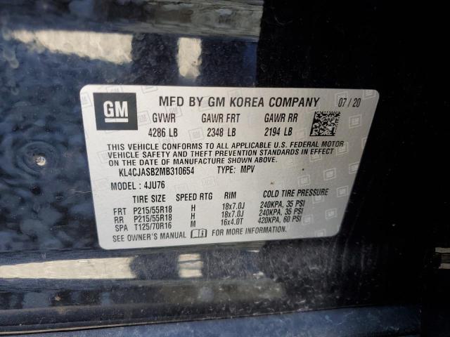Photo 14 from auction – 2021 BUICK ENCORE PRE with VIN KL4CJASB2MB310654