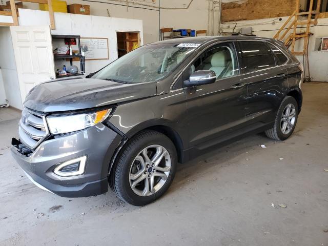 FORD EDGE TITAN 2017 with VIN 2FMPK4K92HBB76257 - Photo from auction