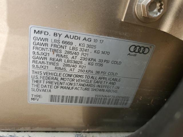 Photo 14 from auction – 2018 AUDI Q7 PRESTIG with VIN WA1VAAF70JD018032