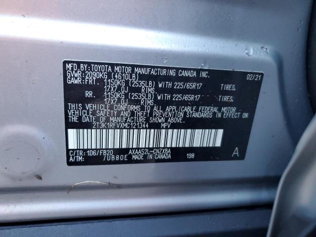Photo 14 from auction – 2021 TOYOTA RAV4 LE with VIN 2T3K1RFVXMC121344
