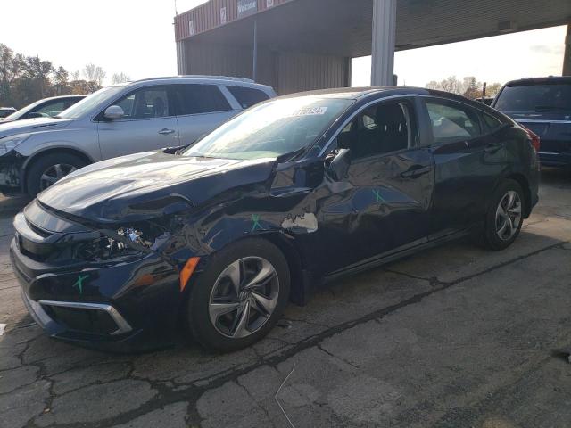 HONDA CIVIC LX 2019 with VIN 2HGFC2F63KH557347 - Photo from auction