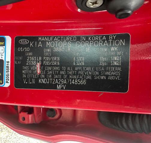 Photo 10 from auction – 2010 KIA SOUL + with VIN KNDJT2A29A7148566