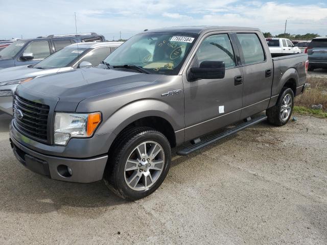 FORD F150 SUPER 2014 with VIN 1FTFW1CF3EFA82387 - Photo from auction