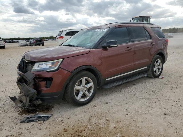 FORD EXPLORER X 2018 with VIN 1FM5K7D85JGB87796 - Photo from auction