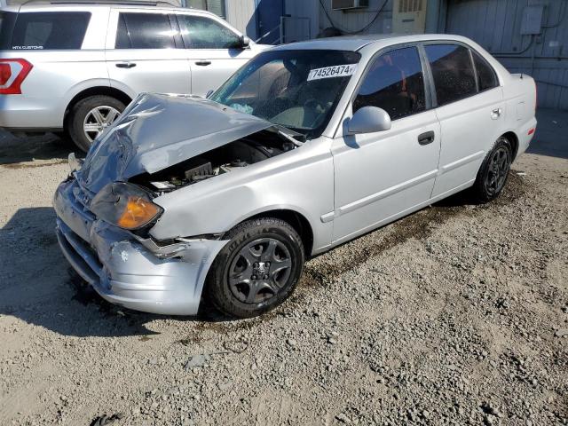 HYUNDAI ACCENT GL 2004 with VIN KMHCG45C74U550647 - Photo from auction